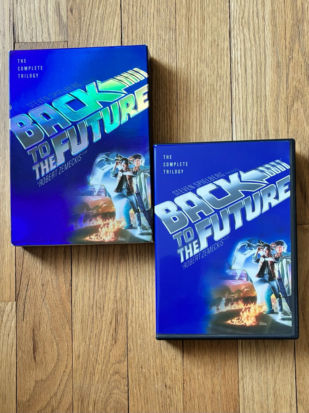 Back To The Future THE COMPLETE TRILOGY DVD Set, #22131, 2002 Universal Studios